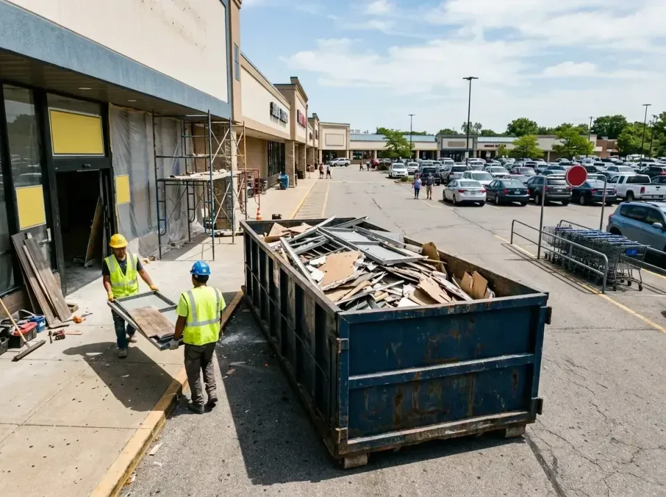 retail-store-renovation-debris-003 — frequently asked questions, Roll-off Dumpster Rentals in North Westport, MA